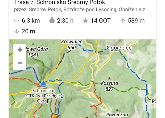 Schronisko Srebrny Potok Lubawka